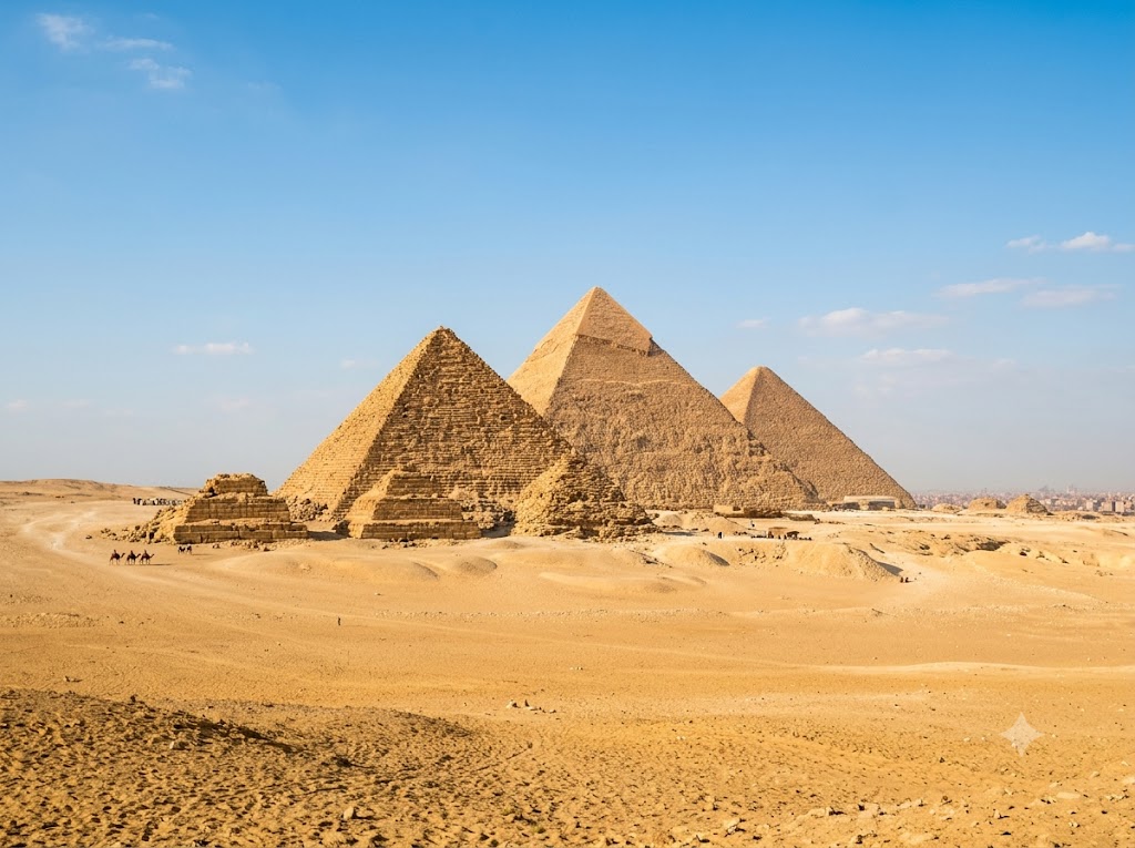 Giza Pyramids, Saqqara & Memphis